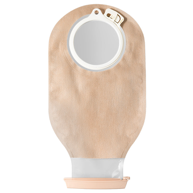 2-Piece Drainable Pouch with Clip Closure