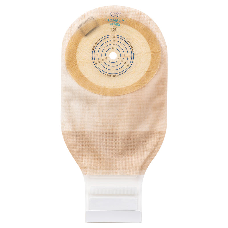 1-Piece Drainable Pouch with Integrated Filter