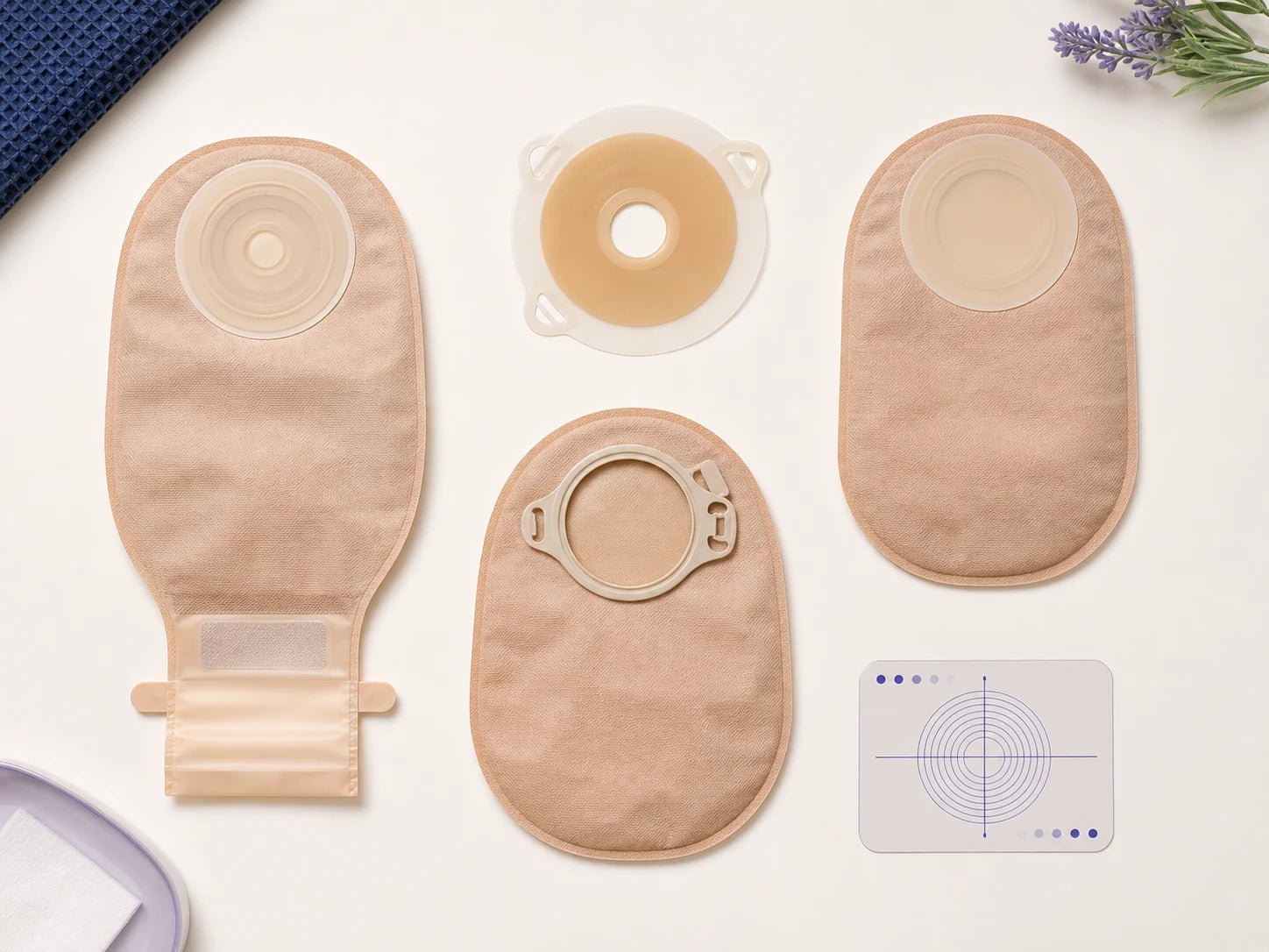 Generic ostomy pouching products